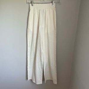 Princess Polly White Breezy Pants